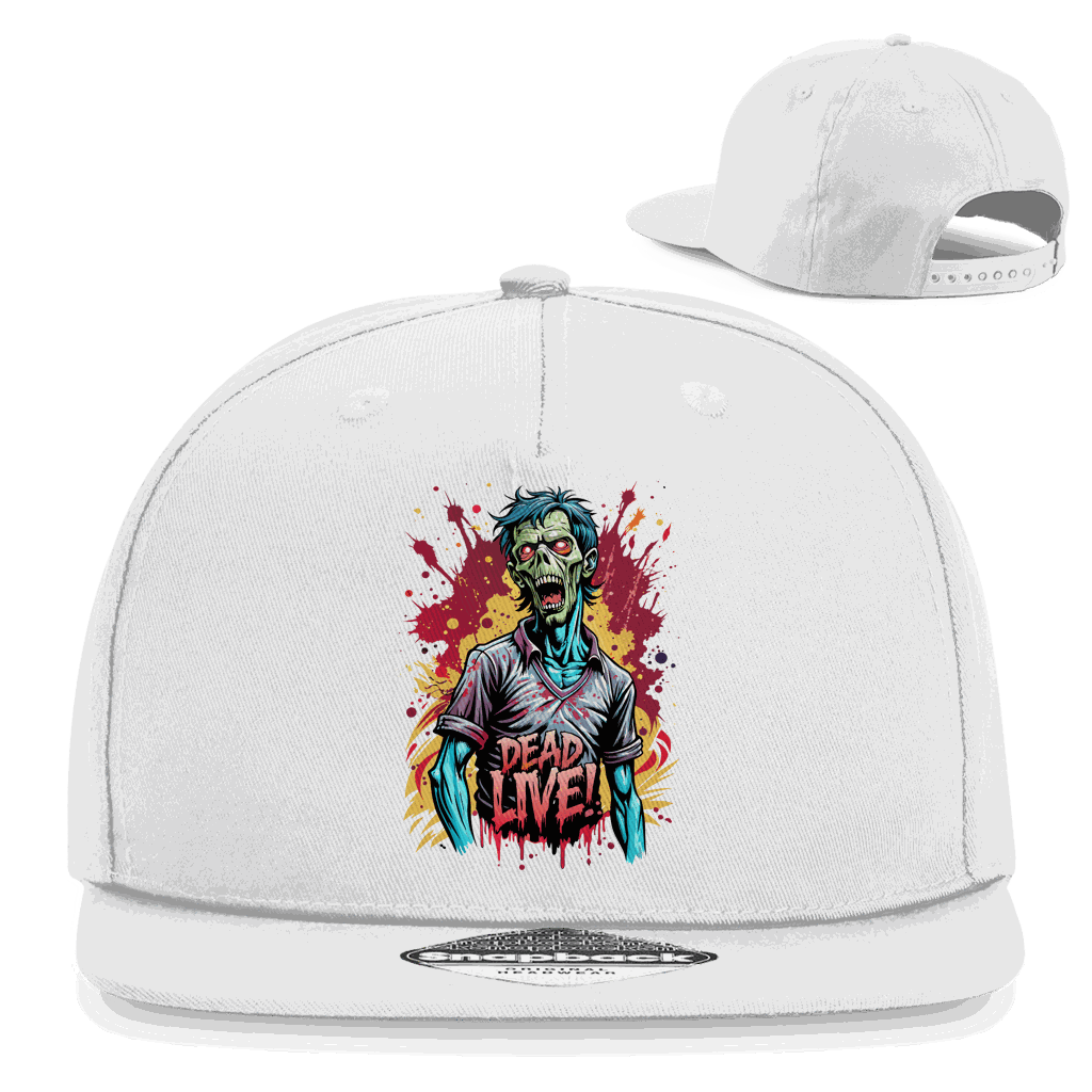 Snapback Rapper Cap - Dead Live! | Division420®