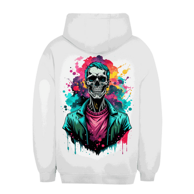 Unisex Oversize Hoodie - Skull Print Art | Division420®
