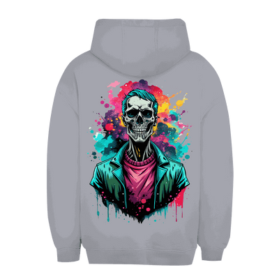 Unisex Oversize Hoodie mit Totenkopf-Print von Division420 in urbanem Stil