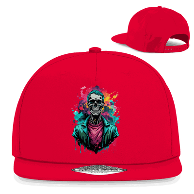Snapback Rapper Cap - Skull Print Art | Division420®