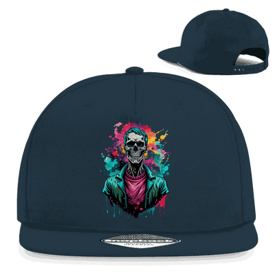 Snapback Rapper Cap - Skull Print Art | Division420®