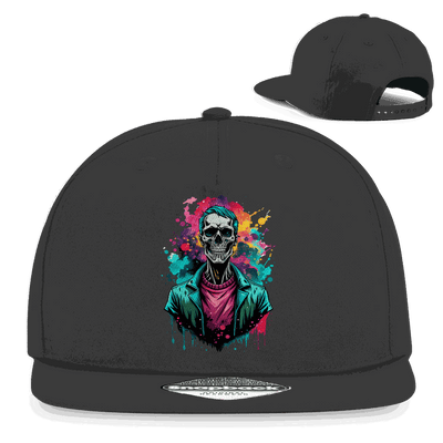 Snapback Rapper Cap - Skull Print Art | Division420®
