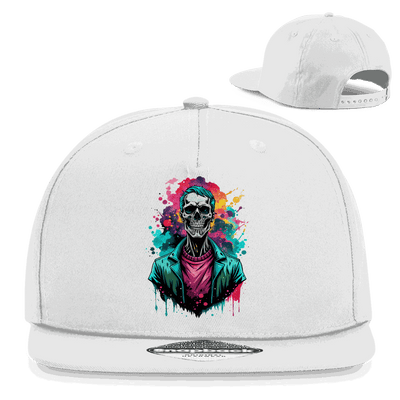 Snapback Rapper Cap - Skull Print Art | Division420®