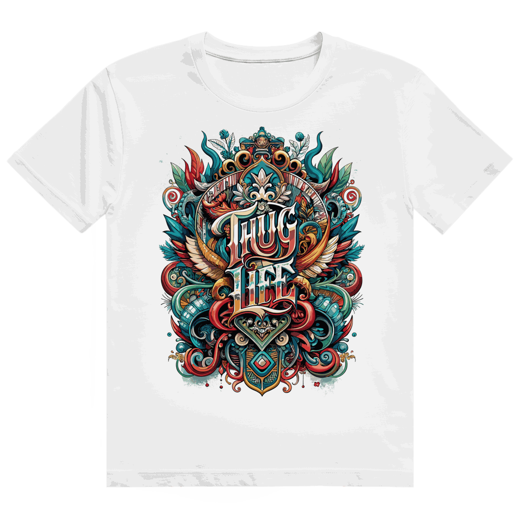 Heavy Cotton T-Shirt - Thug Life | Division420®