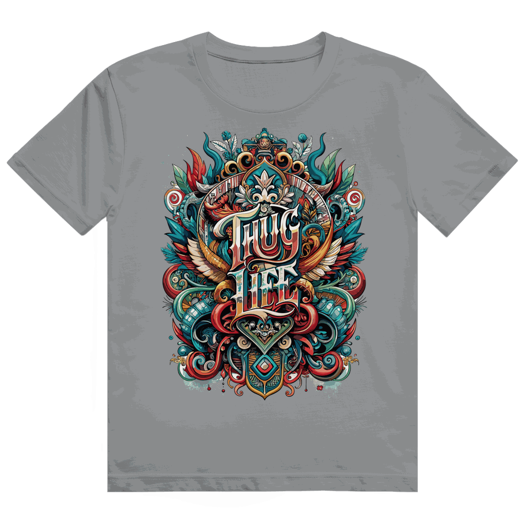 Heavy Cotton T-Shirt - Thug Life | Division420®