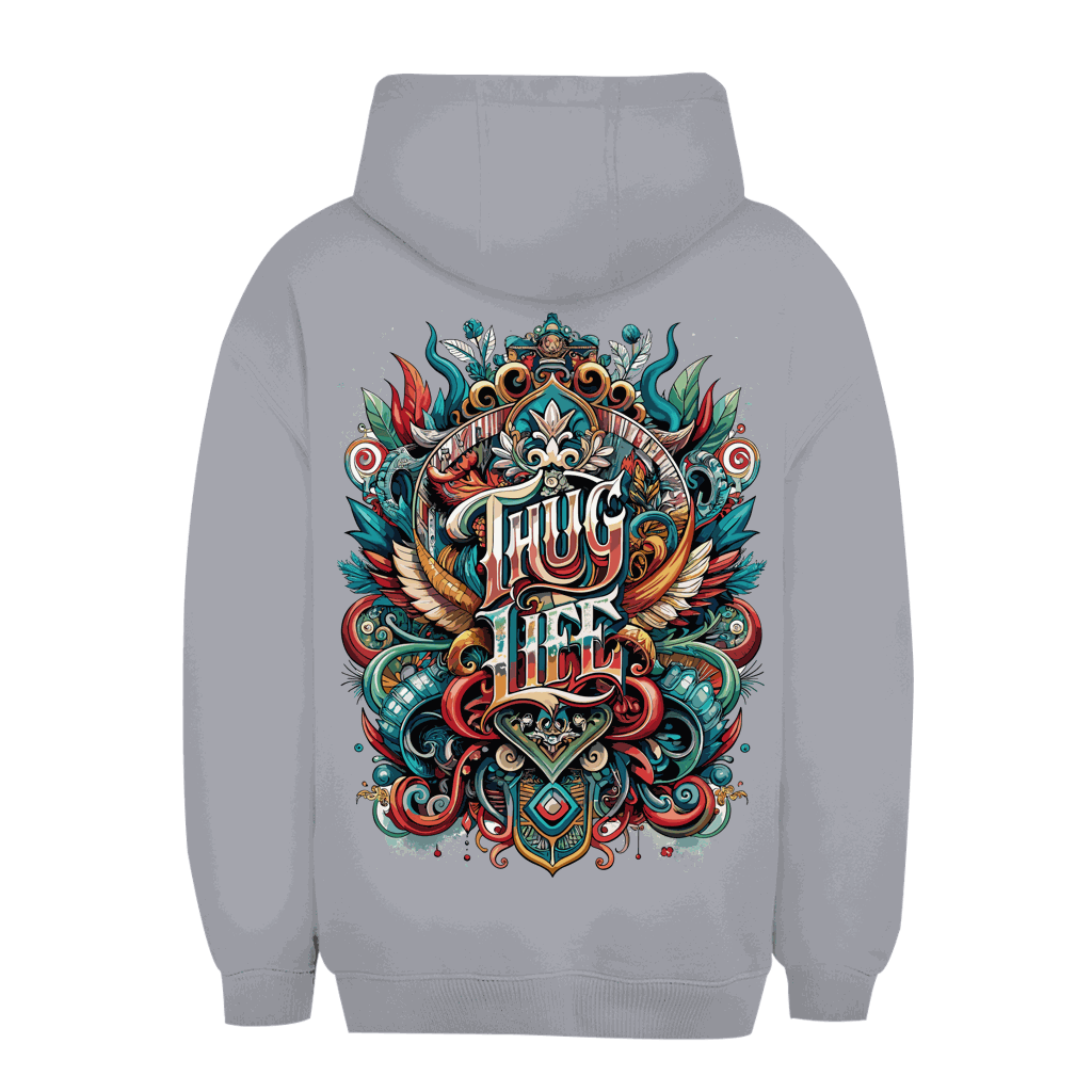 Unisex Oversize Hoodie - Thug Life | Division420®