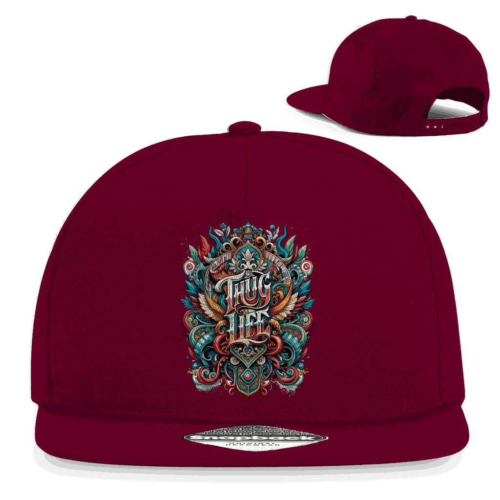 Snapback Rapper Cap - Thug Life | Division420®