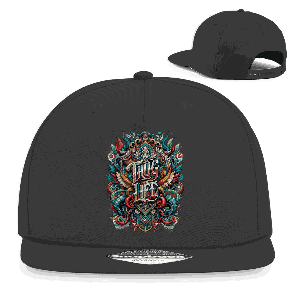 Snapback Rapper Cap - Thug Life | Division420®