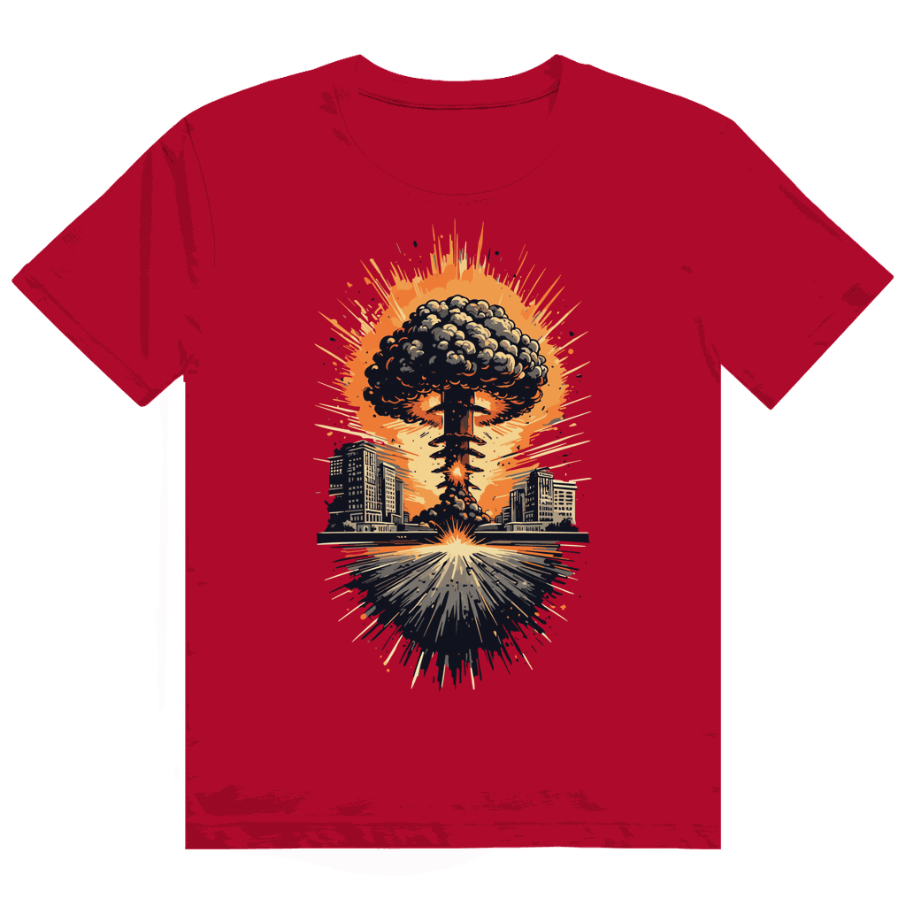 Größentabelle für Heavy Cotton T-Shirt von Division420 in modernem Tubular Fit