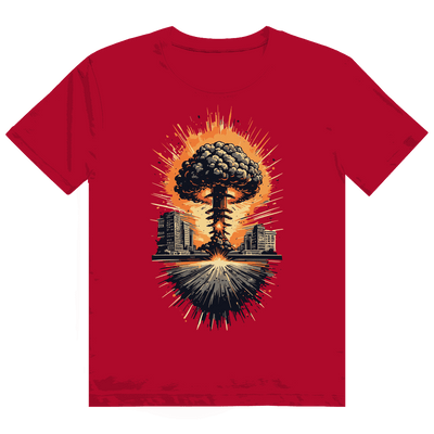 Größentabelle für Heavy Cotton T-Shirt von Division420 in modernem Tubular Fit