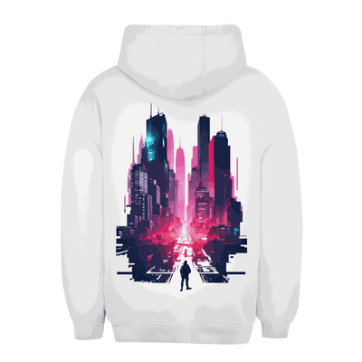 Unisex Oversize Hoodie von Division420 in urbanem Stil mit Kapuze und Kängurutasche