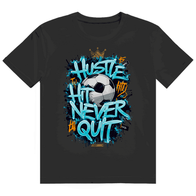 Größentabelle für Heavy Cotton T-Shirt Soccer Hustle von Division420