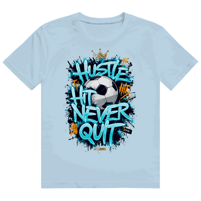 Heavy Cotton T-Shirt - Soccer Hustle | Division420®