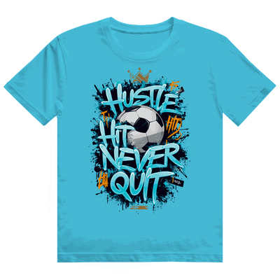 Heavy Cotton T-Shirt - Soccer Hustle | Division420®