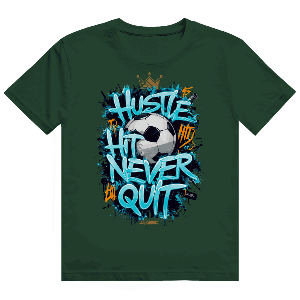 Heavy Cotton T-Shirt - Soccer Hustle | Division420®