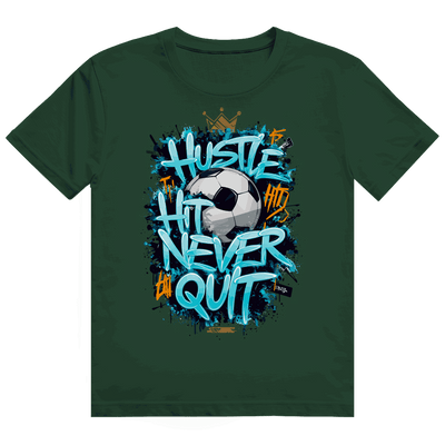 Heavy Cotton T-Shirt - Soccer Hustle | Division420®