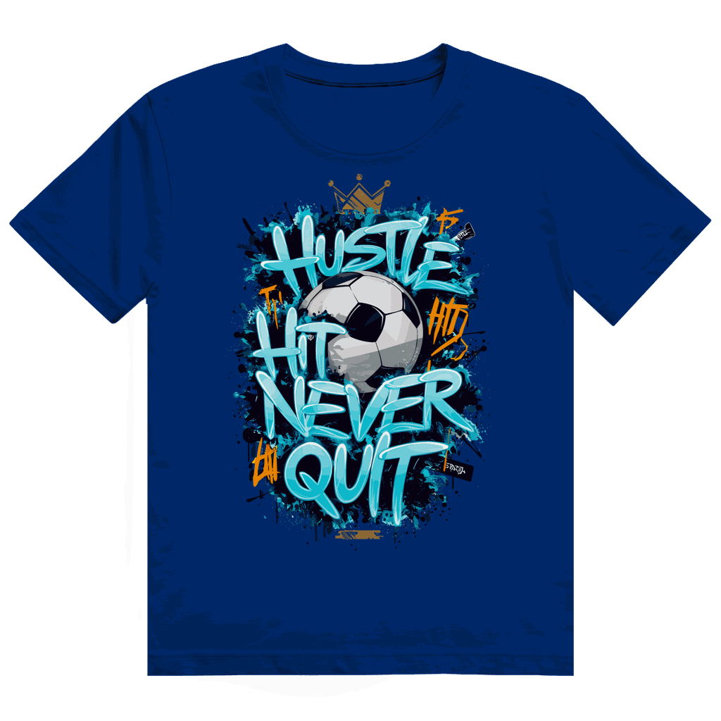 Heavy Cotton T-Shirt - Soccer Hustle | Division420®