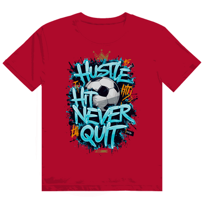 Heavy Cotton T-Shirt - Soccer Hustle | Division420®
