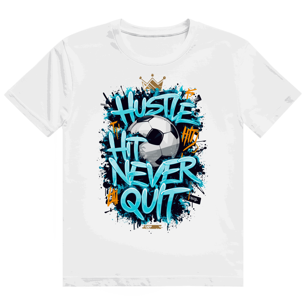 Heavy Cotton T-Shirt - Soccer Hustle | Division420®