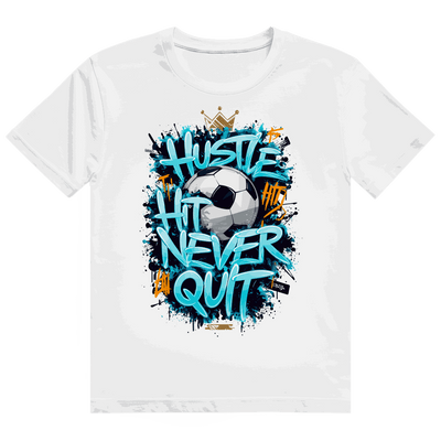 Heavy Cotton T-Shirt - Soccer Hustle | Division420®