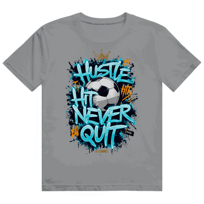 Heavy Cotton T-Shirt - Soccer Hustle | Division420®