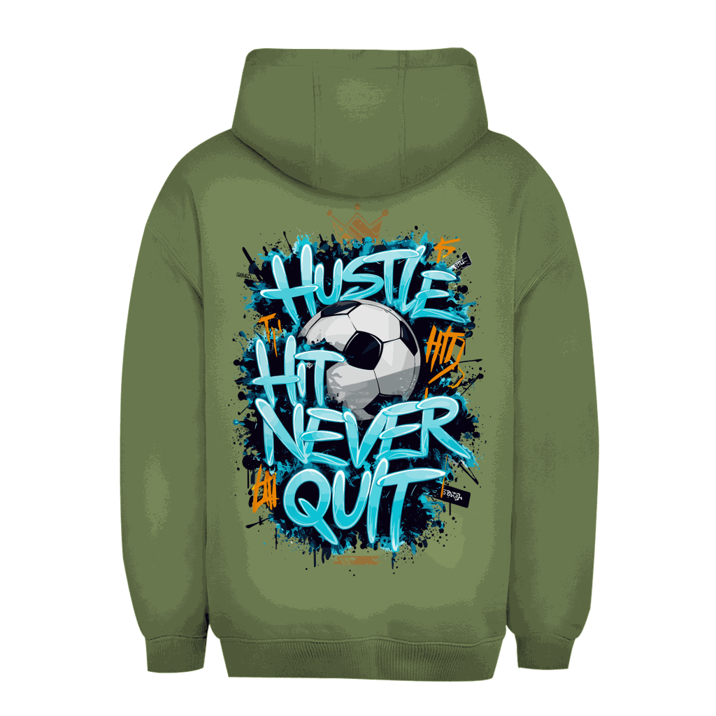 Unisex Oversize Hoodie - Soccer Hustle | Division420®