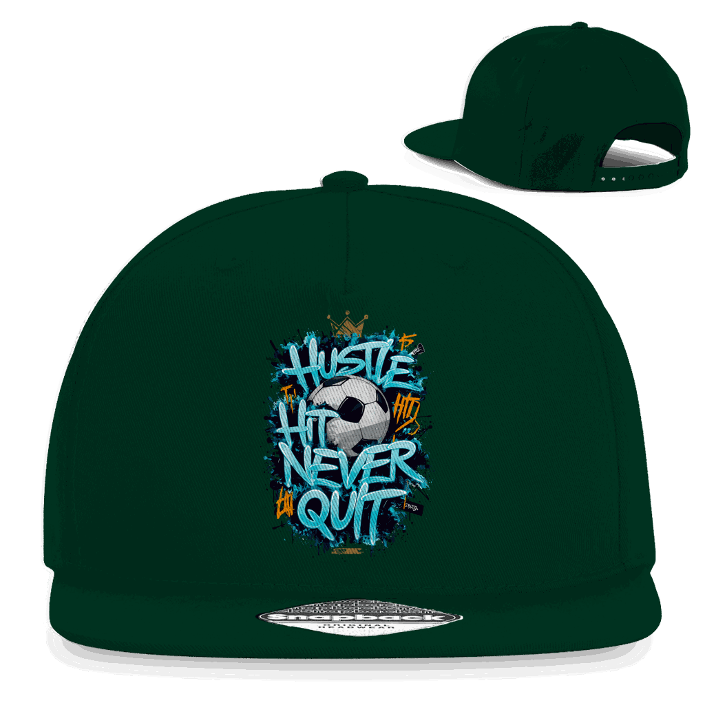 Snapback Rapper Cap - Soccer Hustle | Division420®