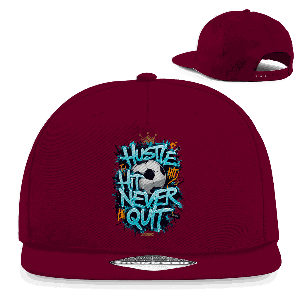 Snapback Rapper Cap - Soccer Hustle | Division420®
