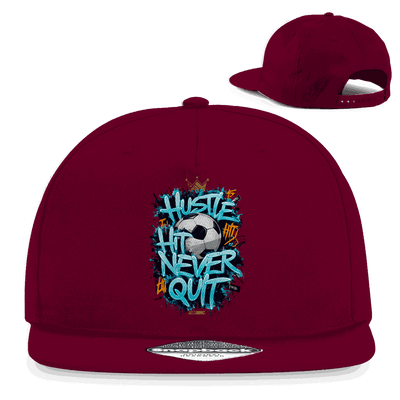 Snapback Rapper Cap - Soccer Hustle | Division420®