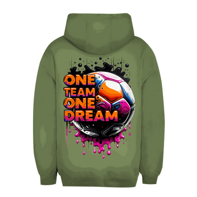 Unisex Oversize Hoodie - One Team one Dream | Division420®