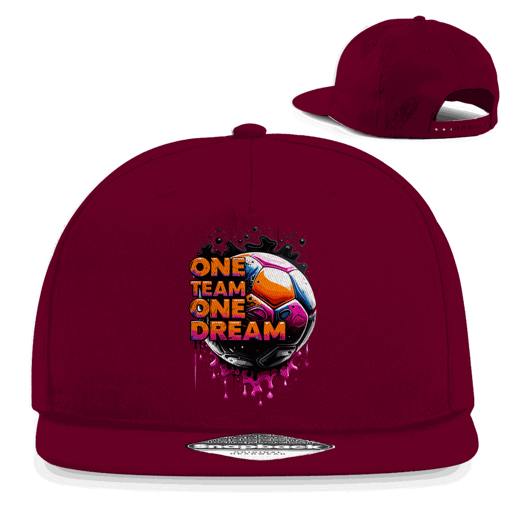 Snapback Rapper Cap - One Team one Dream | Division420®