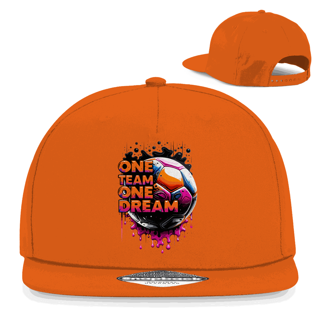 Snapback Rapper Cap - One Team one Dream | Division420®