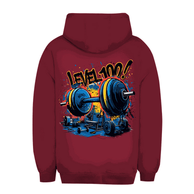 Unisex Oversize Hoodie - GYM Level 100! | Division420®