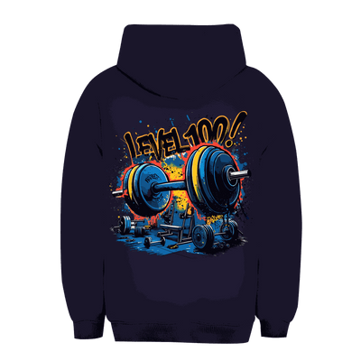 Unisex Oversize Hoodie - GYM Level 100! | Division420®