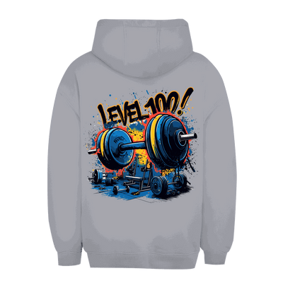 Unisex Oversize Hoodie - GYM Level 100! | Division420®