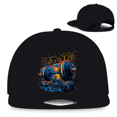 Snapback Rapper Cap - GYM Level 100! | Division420®