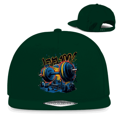 Snapback Rapper Cap - GYM Level 100! | Division420®