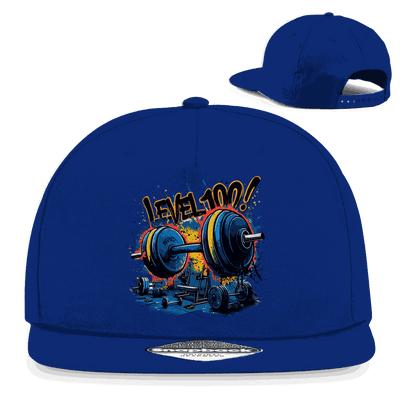 Snapback Rapper Cap - GYM Level 100! | Division420®