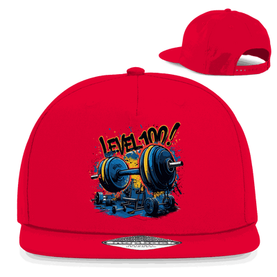 Snapback Rapper Cap - GYM Level 100! | Division420®