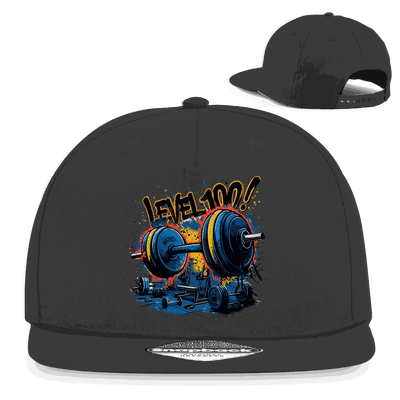 Snapback Rapper Cap - GYM Level 100! | Division420®