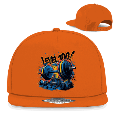 Snapback Rapper Cap - GYM Level 100! | Division420®
