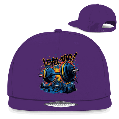 Snapback Rapper Cap - GYM Level 100! | Division420®