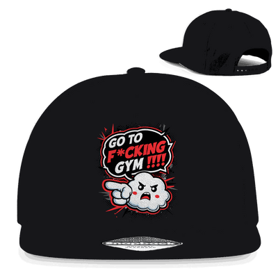 Snapback Rapper Cap - Go to fucking GYM!!! | Division420®