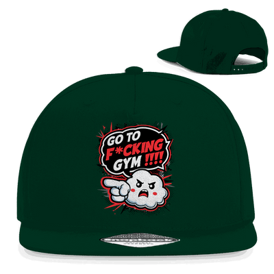 Snapback Rapper Cap - Go to fucking GYM!!! | Division420®