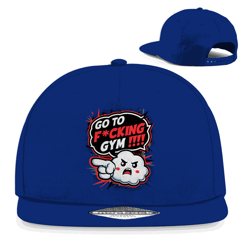 Snapback Rapper Cap - Go to fucking GYM!!! | Division420®