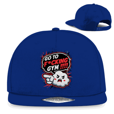 Snapback Rapper Cap - Go to fucking GYM!!! | Division420®