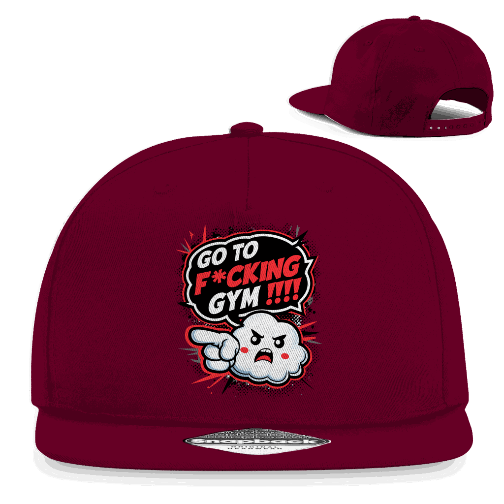 Snapback Rapper Cap - Go to fucking GYM!!! | Division420®