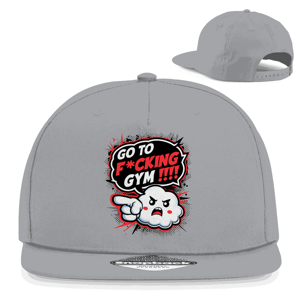 Snapback Rapper Cap - Go to fucking GYM!!! | Division420®