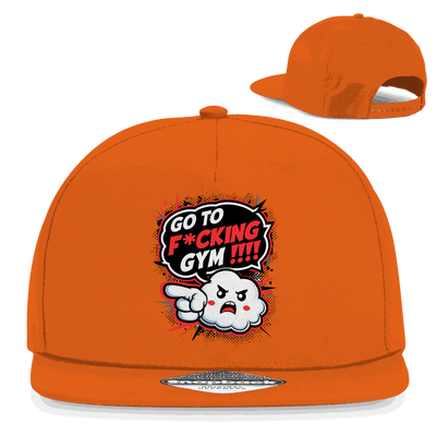 Snapback Rapper Cap - Go to fucking GYM!!! | Division420®