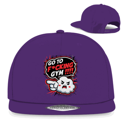 Snapback Rapper Cap - Go to fucking GYM!!! | Division420®